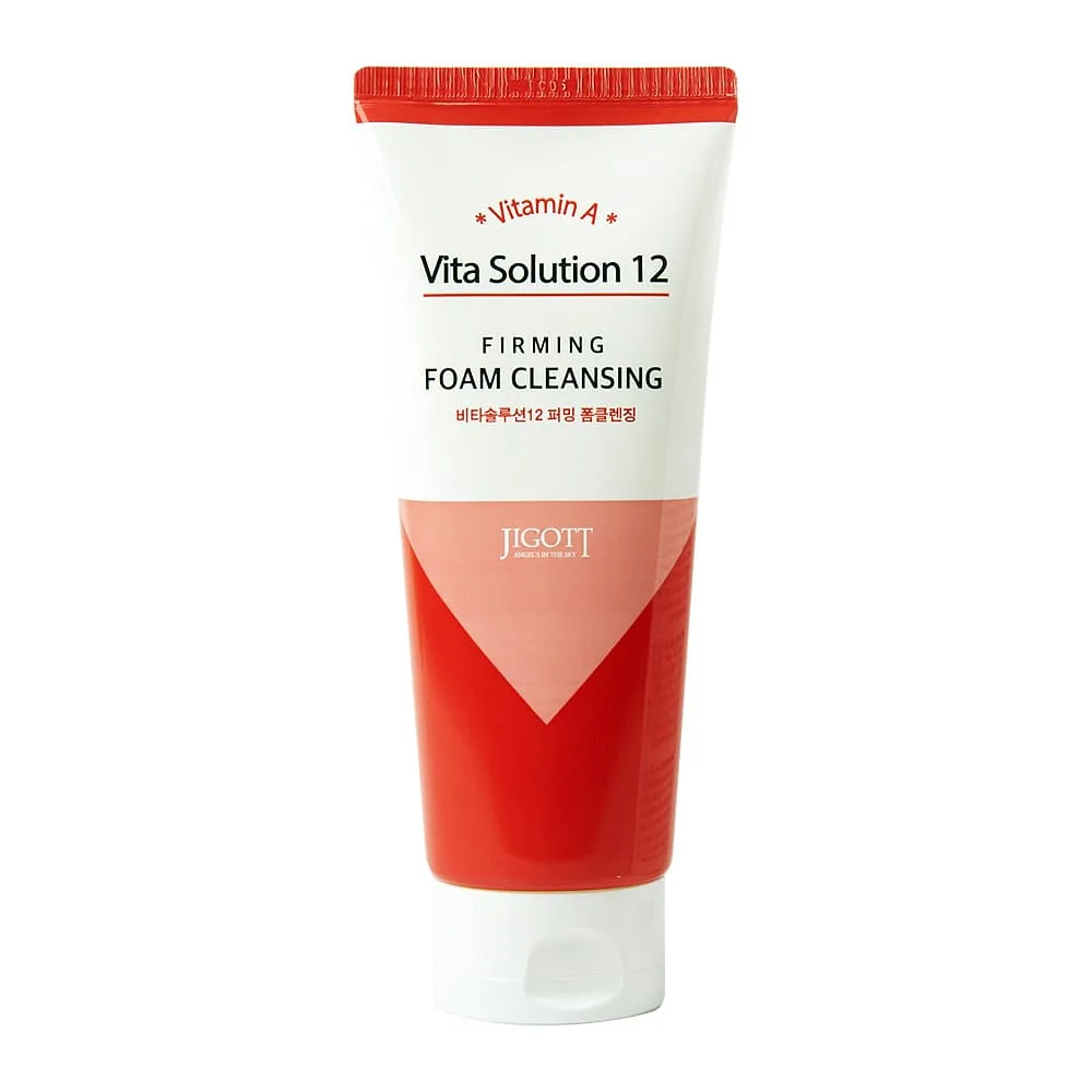 JIGOTT Пенка для умывания УКРЕПЛЯЮЩАЯ Vita Solution 12 Firming Foam Cleansing