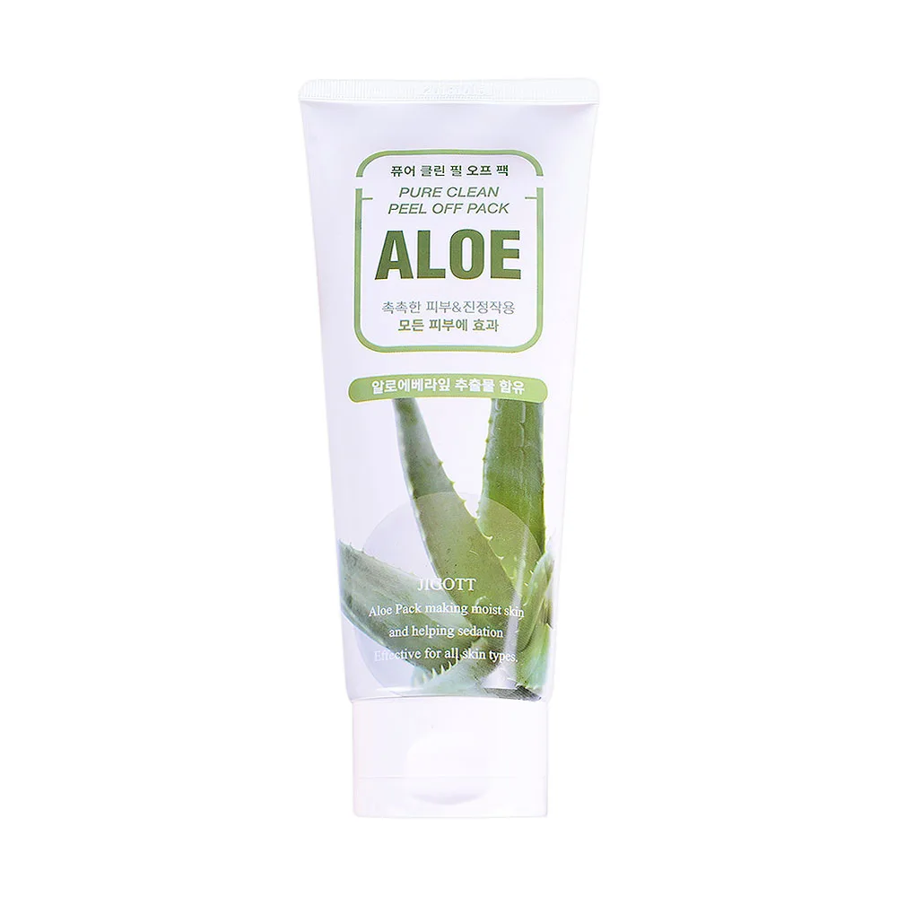 JIGOTT Пилинг-маска для лица АЛОЭ ALOE Pure Clean Peel Off Pack
