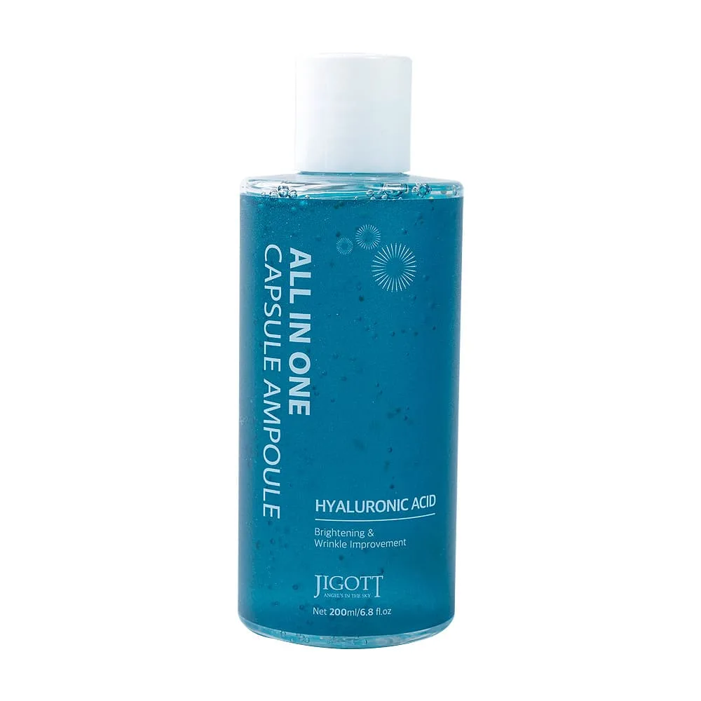 JIGOTT Сыворотка для лица все-в-одном ГИАЛУРОН All-In-One Hyaluronic Acid Capsule Ampoule