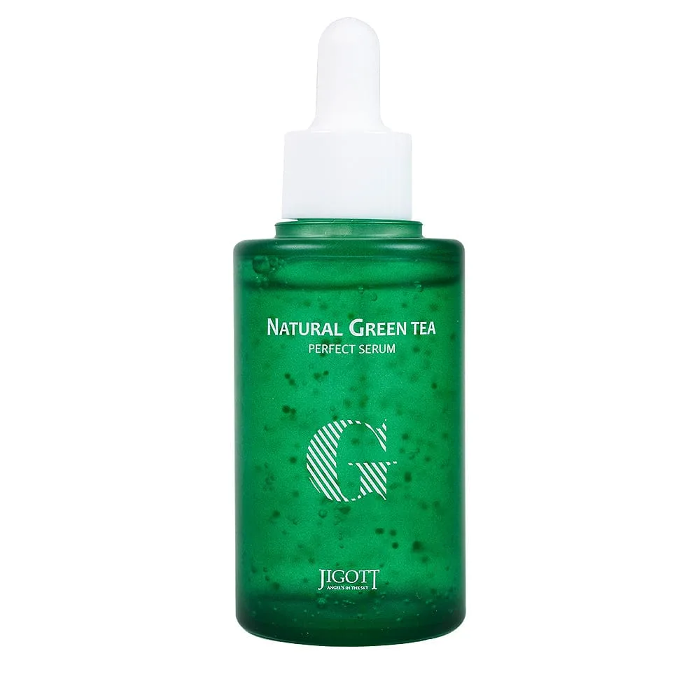 JIGOTT Сыворотка для лица ЗЕЛЕНЫЙ ЧАЙ Natural Green Tea Perfect Serum