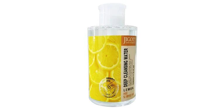 JIGOTT Жидкость для снятия макияжа ЛИМОН LEMON Deep Cleansing Water