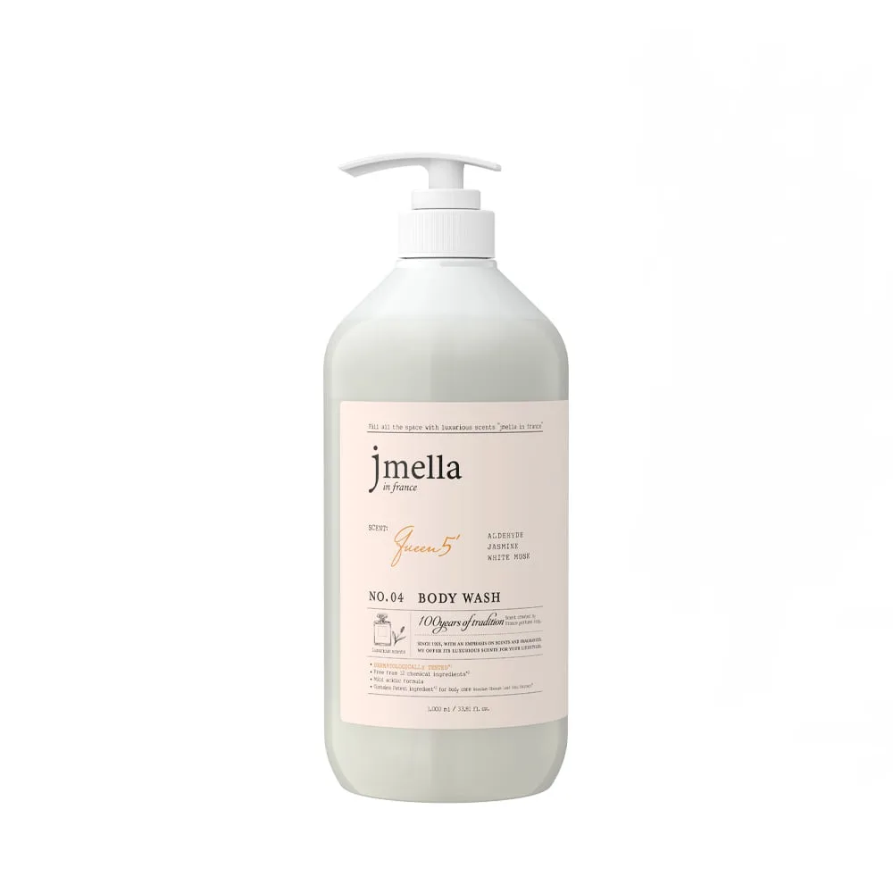 JMELLA Гель для душа АЛЬДЕГИД / ЖАСМИН / БЕЛЫЙ МУСКУС Jmella In France Queen 5' Body Wash