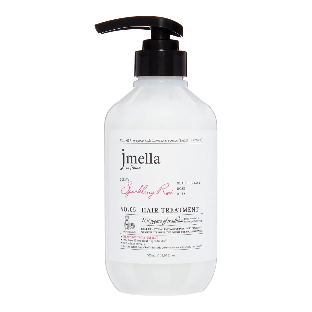 JMELLA Маска для волос ЧЁРНАЯ СМОРОДИНА / РОЗА / МУСКУС Jmella In France Sparkling Rose Hair Treatment