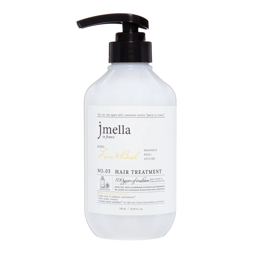 JMELLA Маска для волос ЛАЙМ / БАЗИЛИК Jmella In France Lime & Basil Hair Treatment