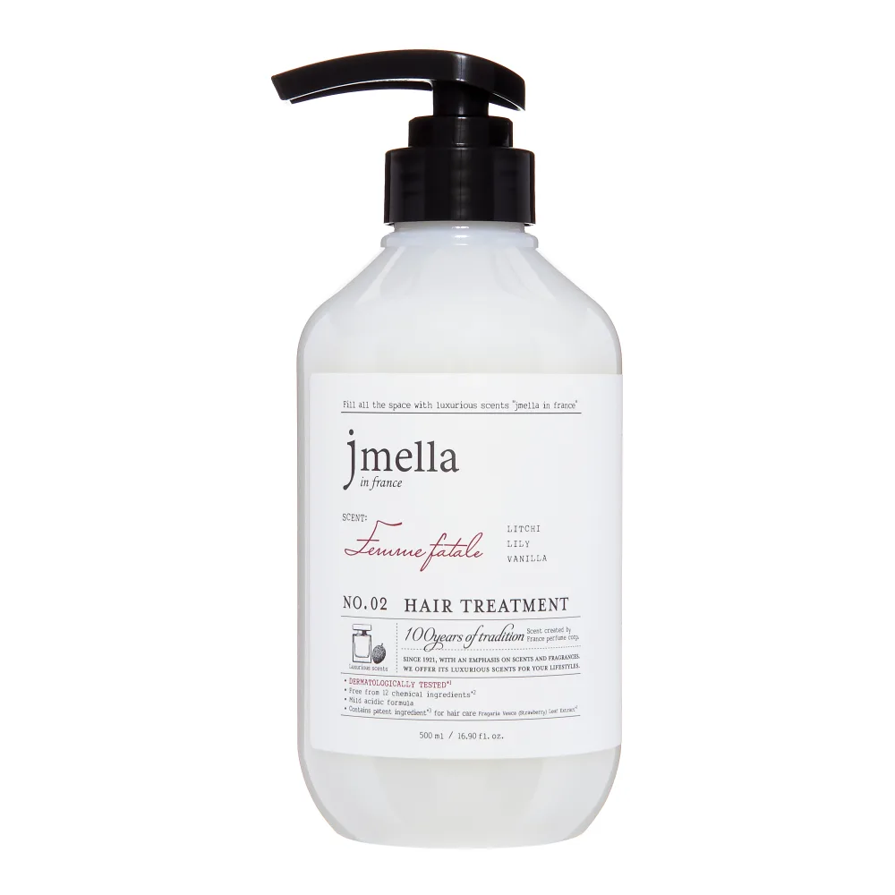 JMELLA Маска для волос ЛИЧИ / ЛИЛИЯ / ВАНИЛЬ Jmella In France Femme Fatale Hair Treatment
