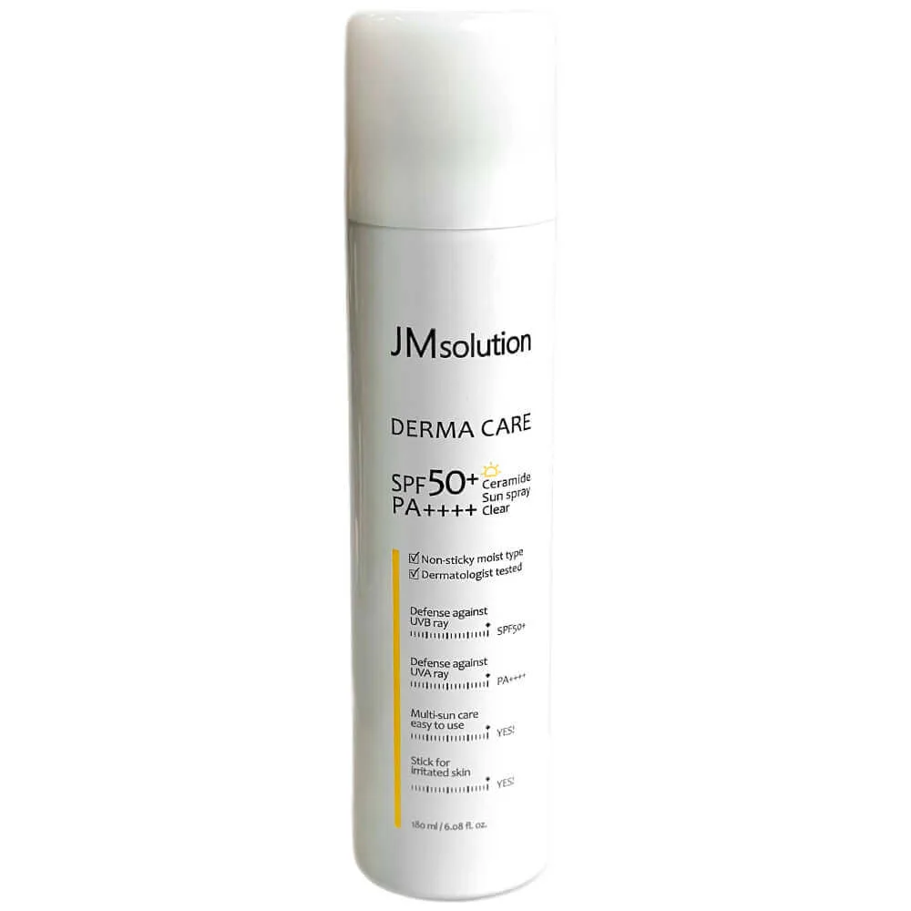 JMSOLUTION Лёгкий солнцезащитный спрей с церамидами JMsolution Derma Care Sun Ceramide Spray SPF 50+ PA++++