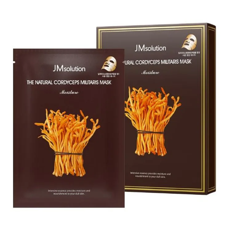 JMSOLUTION Увлажняющая антиоксидантная маска с кордицепсом JMsolution The Natural Cordyceps Mask Moisture