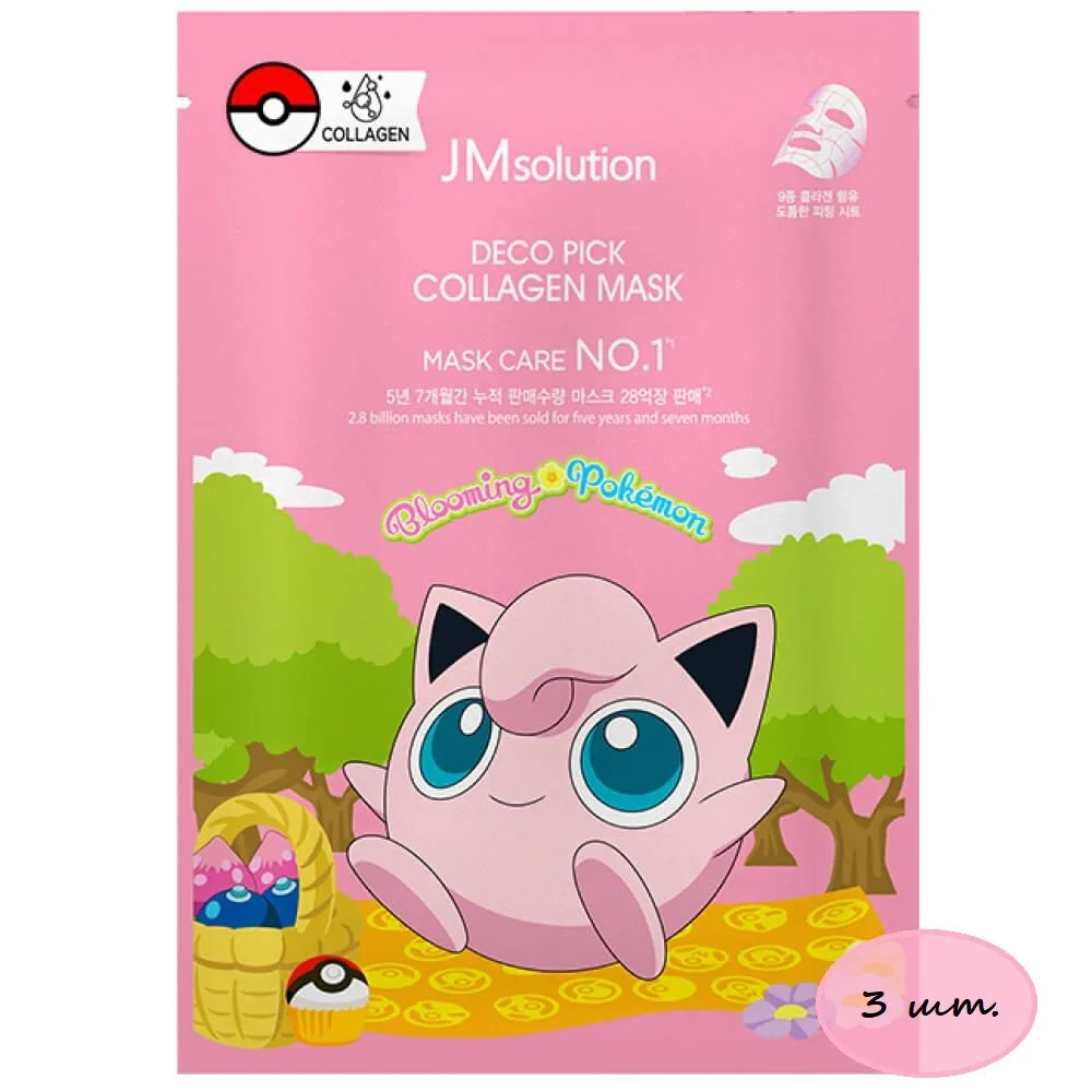 JMSOLUTION Укрепляющая тканевая маска с коллагеном JMsolution Deco Pick Collagen Mask