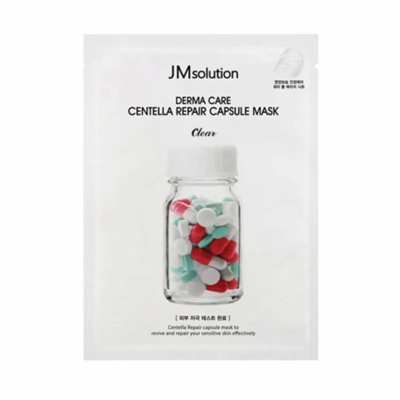 JMSOLUTION Маска для лица тканевая ЦЕНТЕЛЛА успокаивающая Derma Centella