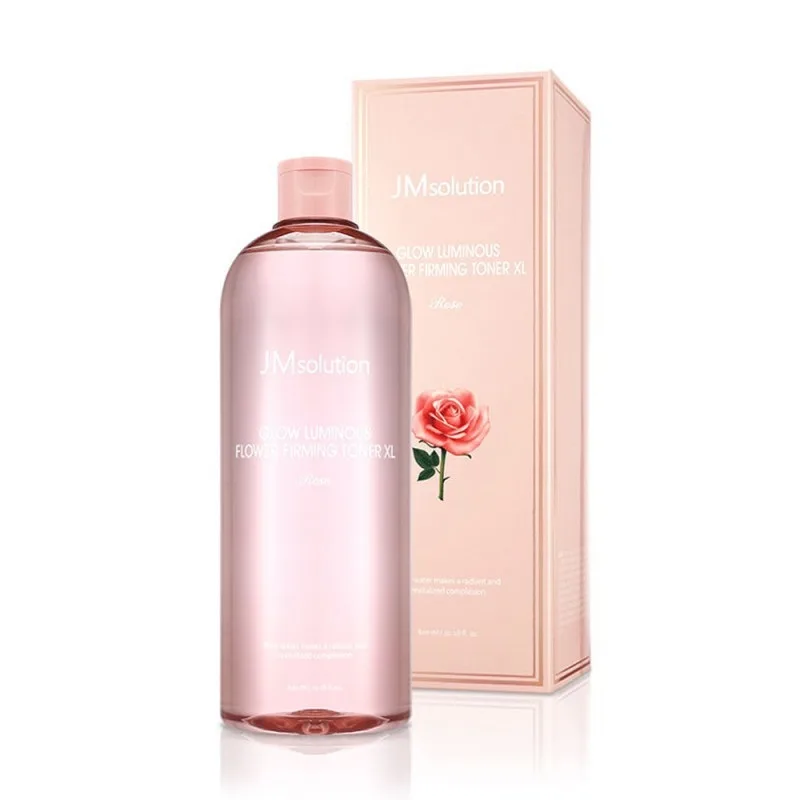 JMSOLUTION Тонер для лица укрепляющий ЭКСТРАКТ РОЗЫ Glow Luminous Flower Firming Toner