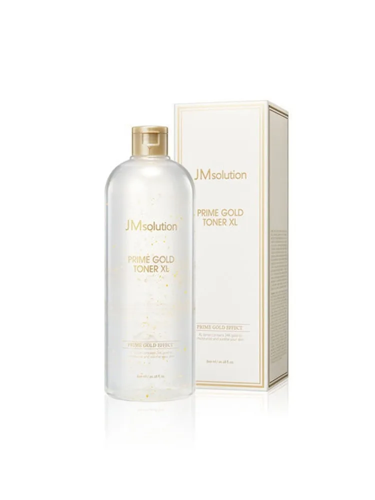 JMSOLUTION Осветляющий тонер с коллоидным золотом JMsolution Prime Gold Toner XL