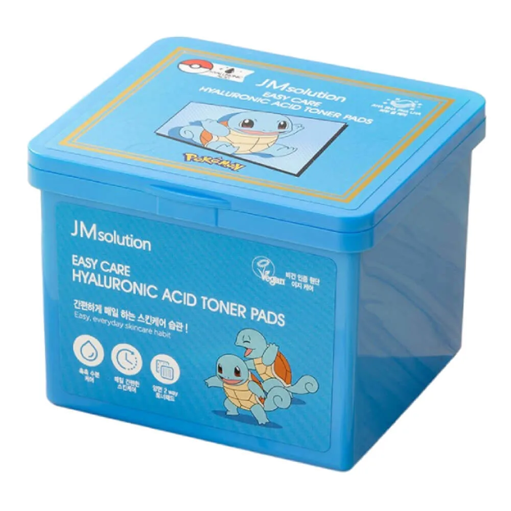JMSOLUTION Увлажняющие тонер-пэды с гиалуроновой кислотой JMsolution Toner Pad Easy Care Hyaluronic Acid