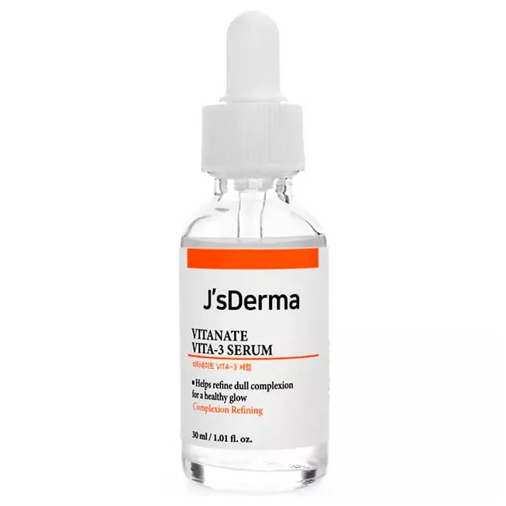JsDerma Сыворотка с ниацинамидом для выравнивания тона JsDerma Vitanate Vita-3 Serum