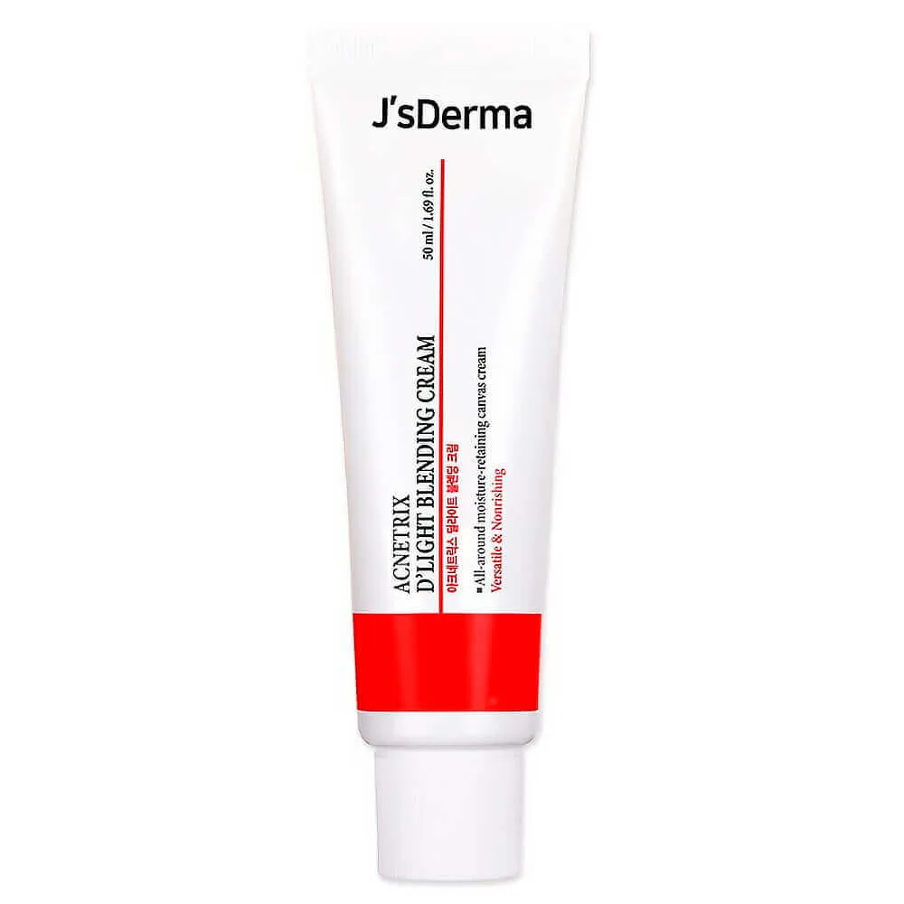 JsDerma Восстанавливающий крем для проблемной кожи JsDERMA Acnetrix D'Light Blending Cream