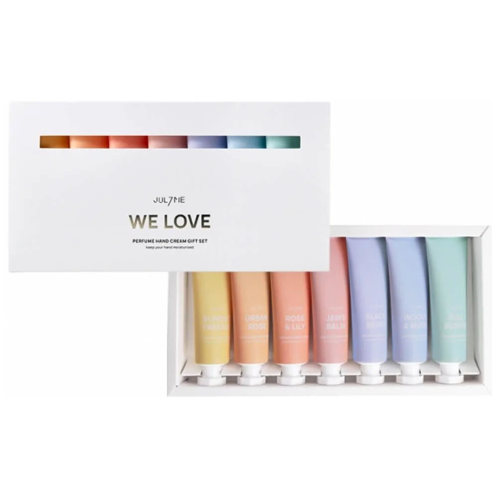 JUL7ME Набор парфюмированных кремов для рук с нишевым ароматом JUL7ME Perfume Hand Cream Gift Set We Love