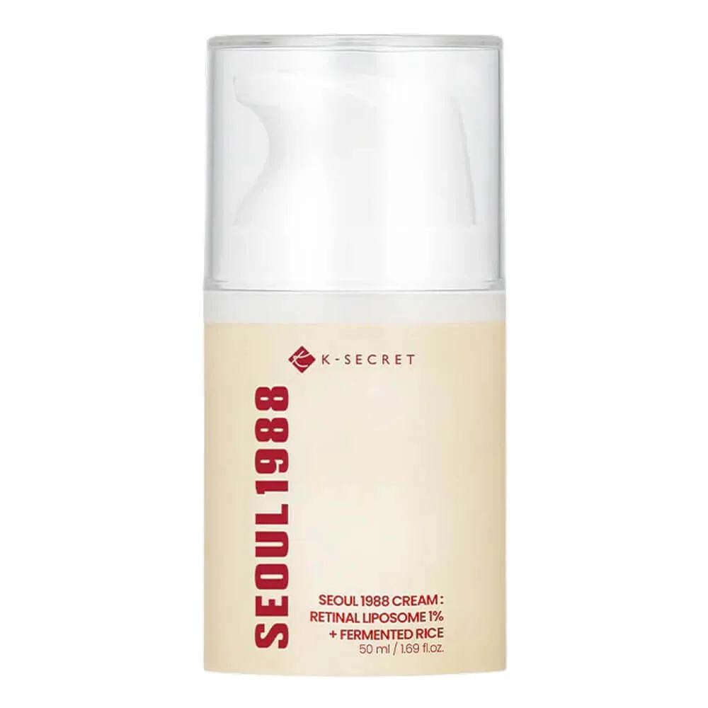 K-SECRET Антивозрастной крем с ретиналем K-SECRET Seoul 1988 Cream: Retinal Liposome 1% + Fermented Rice