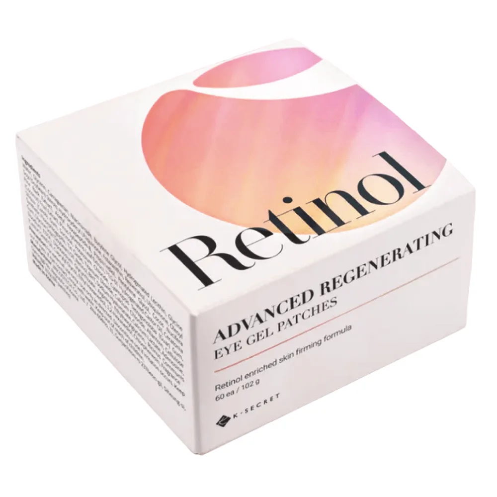K-SECRET Регенерирующие патчи для век с ретинолом K-SECRET Advanced Regenerating Eye Gel Patches