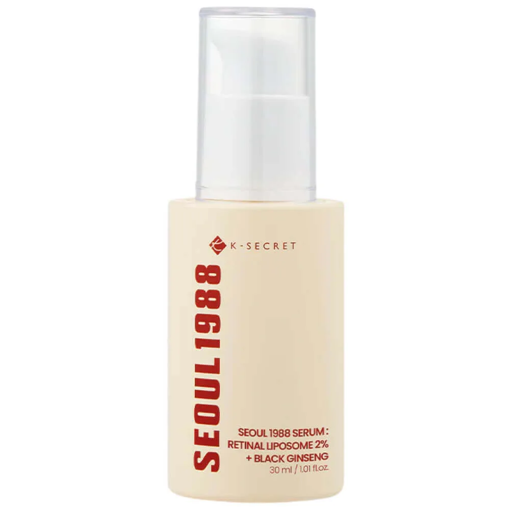 K-SECRET Сыворотка с липосомальным ретиналем K-SECRET Seoul 1988 Serum: Retinal Liposome 2% + Black Ginseng