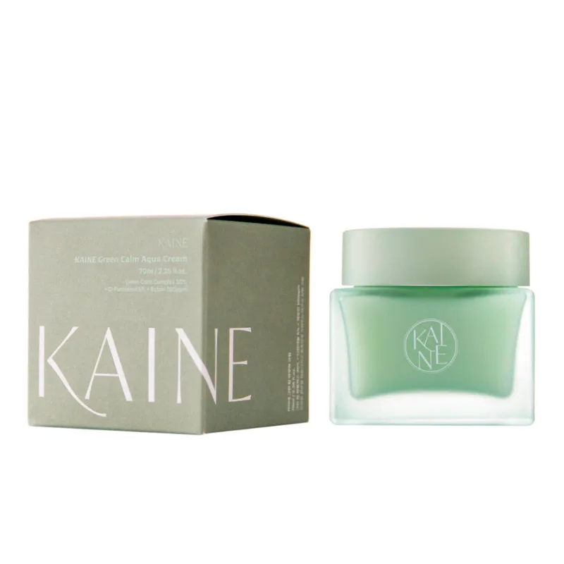 KAINE Восстанавливающий аква-крем для чувствительной кожи Kaine Green Calm Aqua Cream