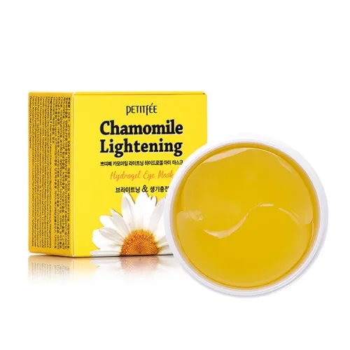 KOELF Гидрогелевые патчи для глаз РОМАШКА Chamomile Lightening Hydrogel Eye Mask
