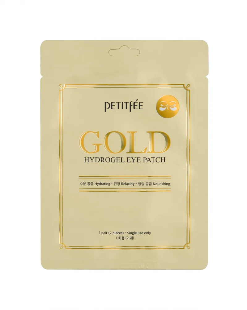 KOELF Гидрогелевые патчи для глаз ЗОЛОТО Gold Hydrogel Eye Patch, 2 шт (1 пара)
