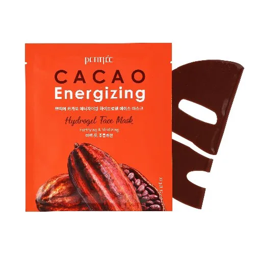 KOELF НАБОР Гидрогелевая маска для лица КАКАО Cacao Energizing Hydrogel Face Mask