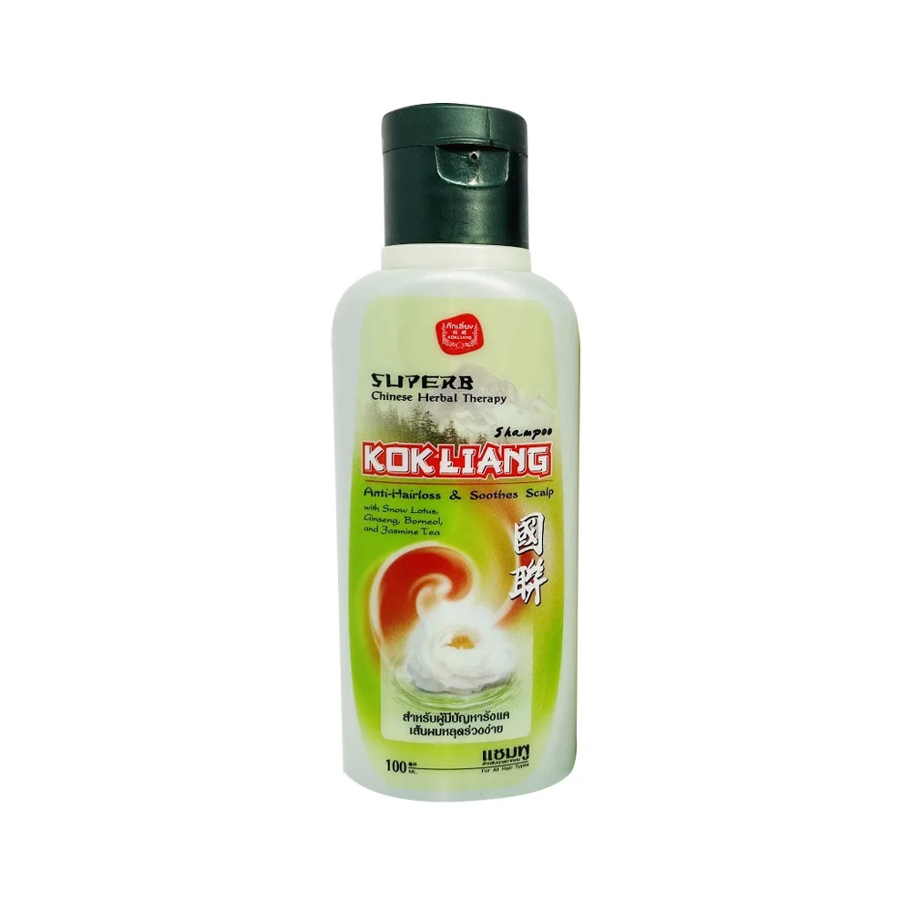 KOKLIANG Шампунь бессульфатный натуральный травяной против перхоти Kokliang Anti-Hairloss & Soothes Scalp Shampoo
