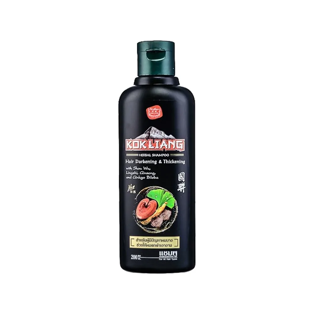 KOKLIANG Шампунь для темных волос Kokliang herbal Shampoo Hair Darkening & Thickening