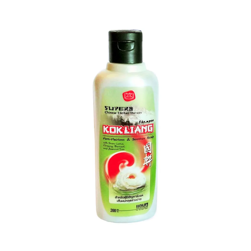 KOKLIANG Травяной шампунь против перхоти и выпадения волос Kokliang Anti-Hairloss & Soothes Scalp shampoo, 20