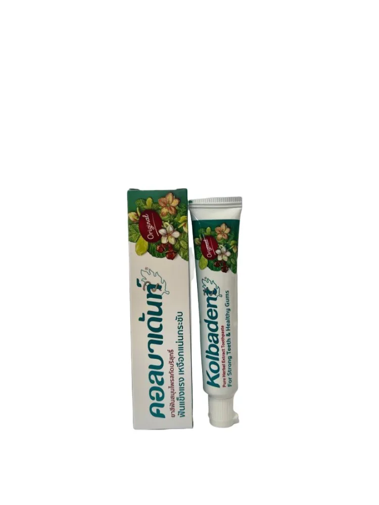KOLBADENT Зубная паста натуральная ГВОЗДИКА/МЯТА Herbal Toothpaste