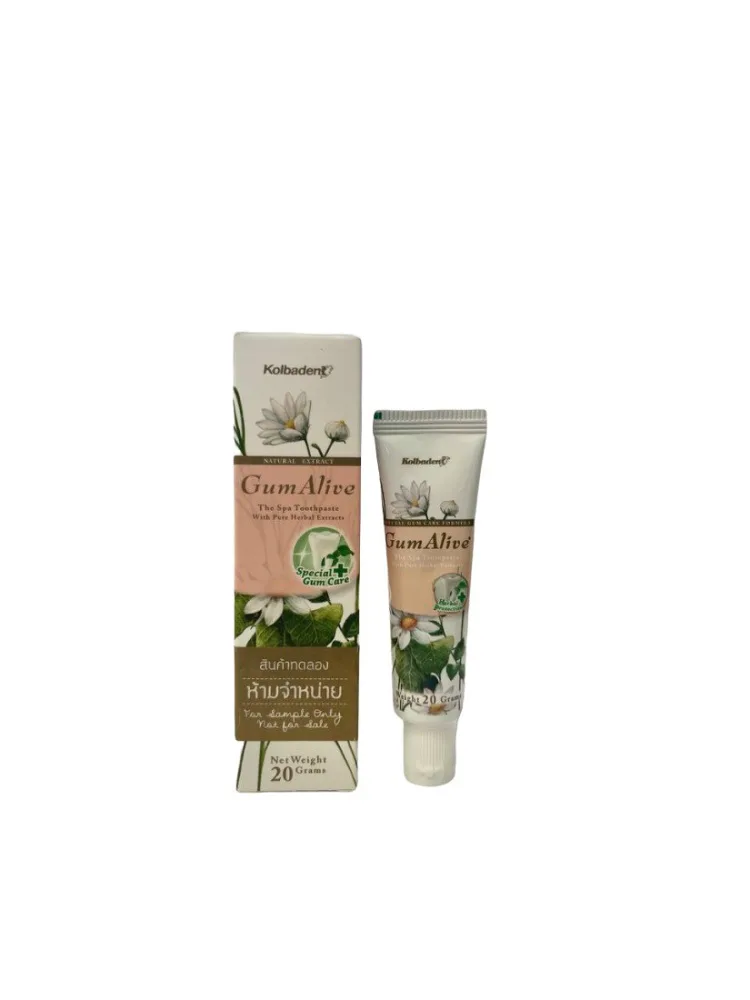 KOLBADENT Зубная паста органическая БЕЛЫЙ БАМБУКОВЫЙ УГОЛЬ GumAlive Natural Whitening Toothpaste