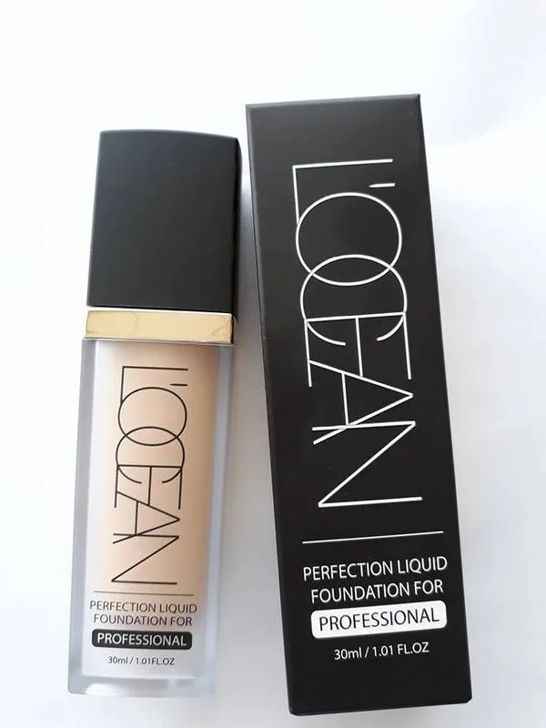 L'OCEAN Тональная основа для лица ПОЛУПРОЗРАЧНАЯ профессиональная Perfection Liquid Foundation Professional #13 Bright Beige