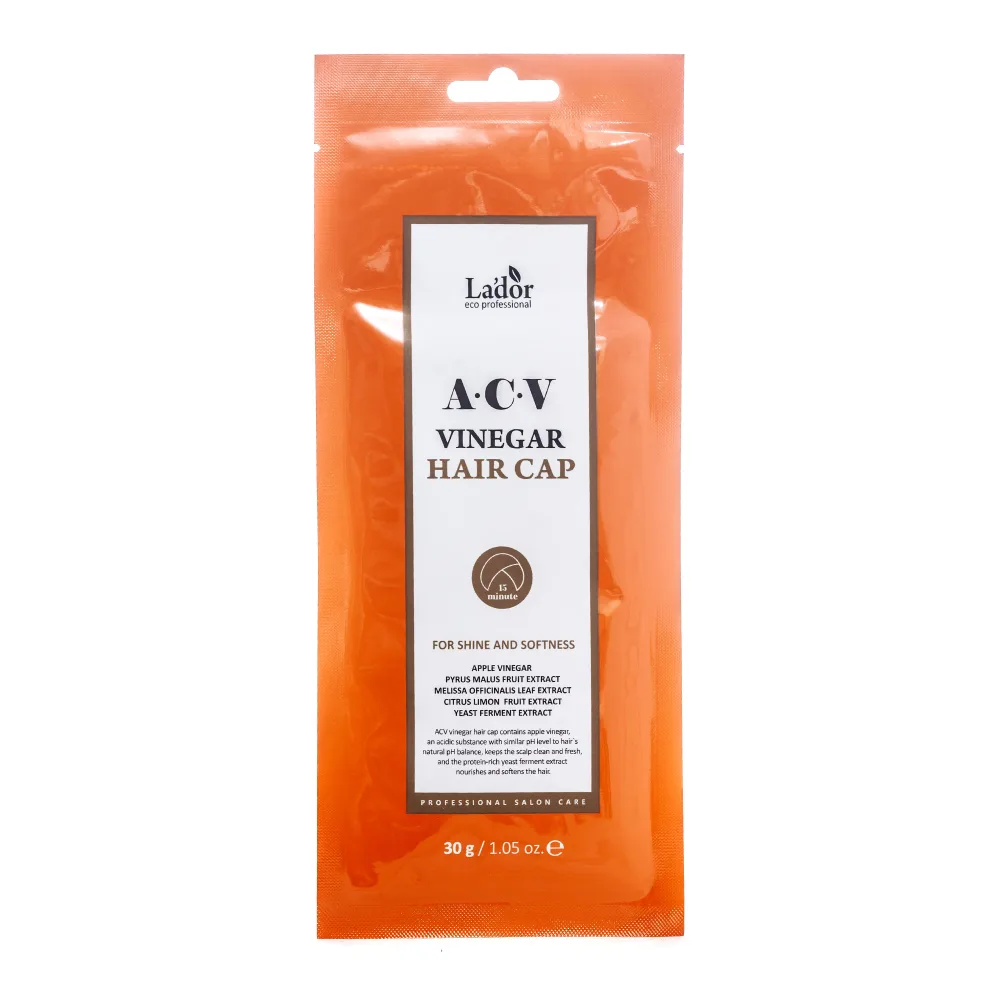 LA'DOR Маска-шапочка для волос ЯБЛОЧНЫЙ УКСУС La'dor Acv Vinegar Hair Cap