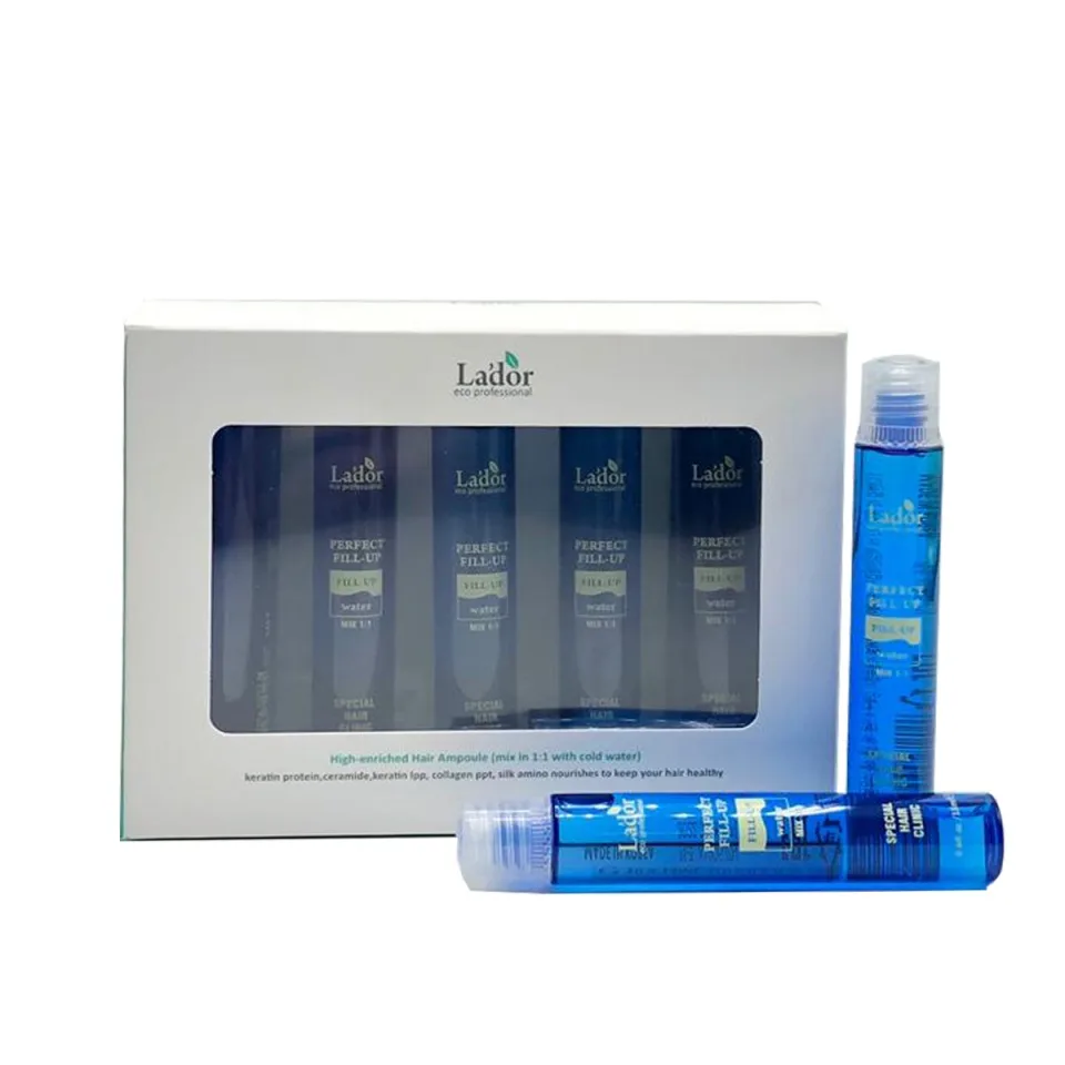 LA'DOR НАБОР Филлер для ВОССТАНОВЛЕНИЯ волос La'dor Perfect Hair Fill-Up, 10 шт х 13 мл