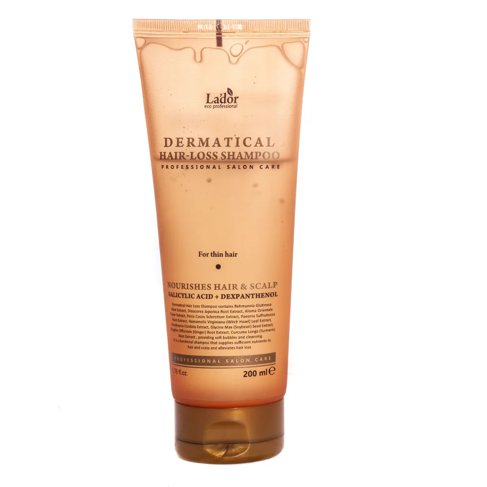 LA'DOR Шампунь для тонких волос УКРЕПЛЯЮЩИЙ La'dor Dermatical Hair- Loss Shampoo For Thin Hair