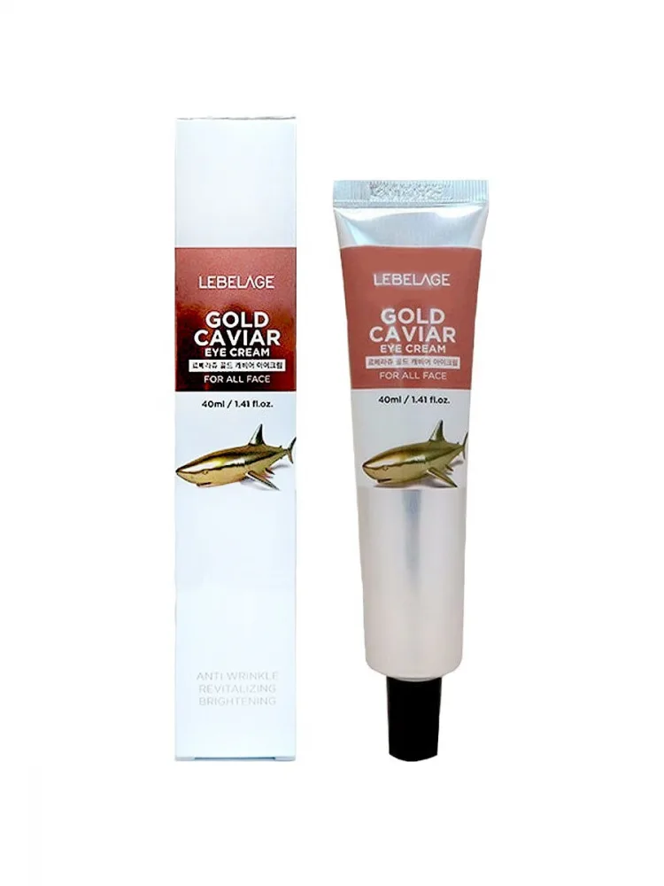 LEBELAGE Крем для кожи вокруг глаз ЗОЛОТО / ИКРА Eye Cream Gold Caviar