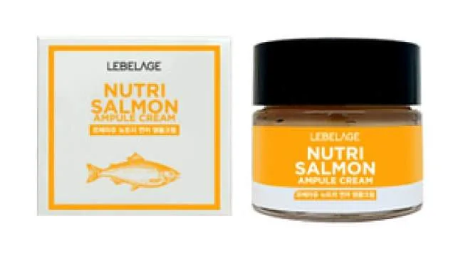 LEBELAGE Крем для лица ампульный питательный МАСЛО ЛОСОСЯ Ampule Cream Nutri Salmon