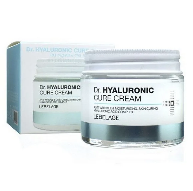LEBELAGE Крем для лица антивозрастной ГИАЛУРОНОВАЯ КИСЛОТА Dr. Hyaluronic Cure Cream