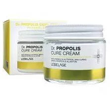 LEBELAGE Крем для лица антивозрастной питательный ПРОПОЛИС Dr. Propolis Cure Cream