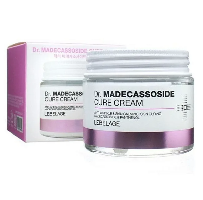 LEBELAGE Крем для лица антивозрастной успокаивающий МАДЕКАССОСИД Dr. Madecassoside