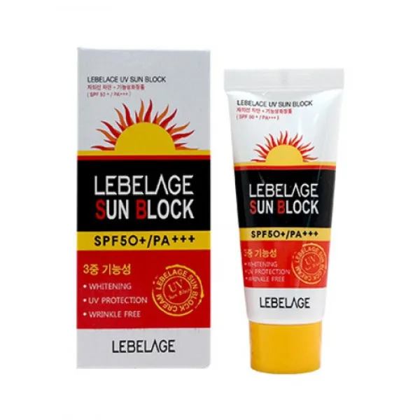 LEBELAGE Крем для лица СОЛНЦЕЗАЩИТНЫЙ UV Sun Block SPF50+/PA+++
