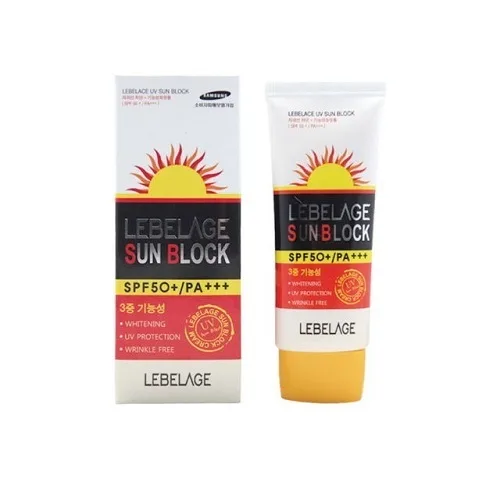 LEBELAGE Крем для лица СОЛНЦЕЗАЩИТНЫЙ UV Sun Block SPF50+/PA+++