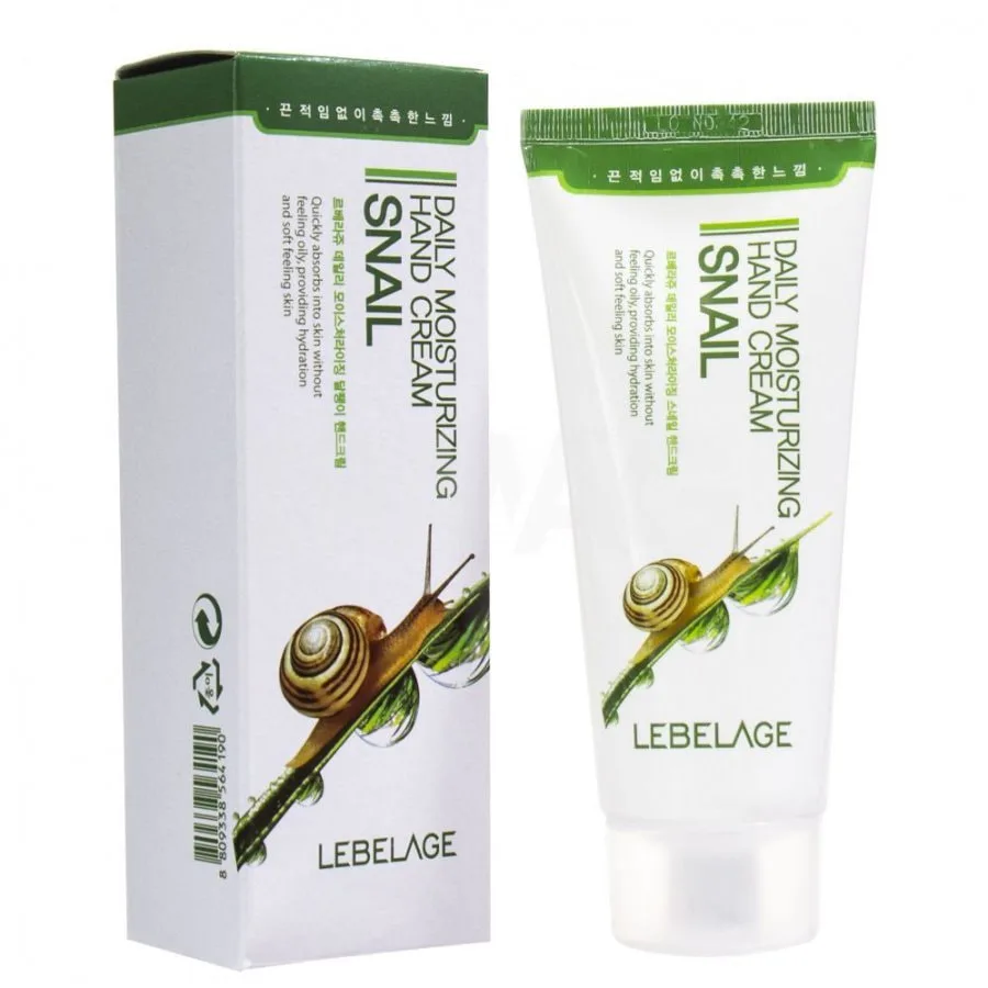 LEBELAGE Крем для рук увлажняющий МУЦИН УЛИТКИ Daily Moisturizing Hand Cream Snail