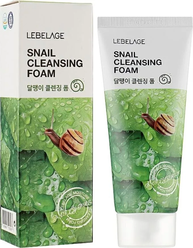 LEBELAGE Пенка для умывания МУЦИН УЛИТКИ Snail Cleansing Foam