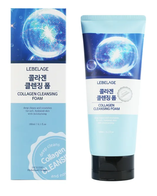 LEBELAGE Пенка для умывания регенерирующая КОЛЛАГЕН Collagen Regeneration Cleansing Foam