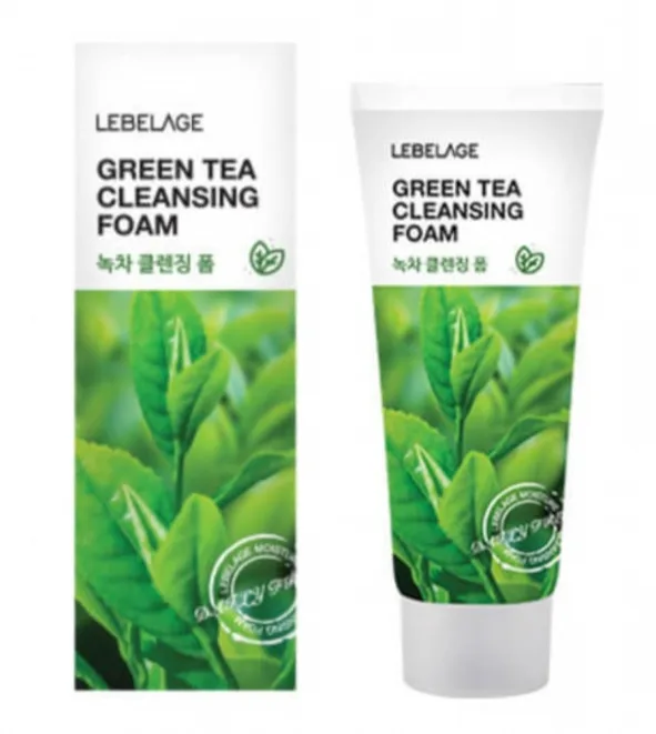 LEBELAGE Пенка для умывания ЗЕЛЕНЫЙ ЧАЙ Green Tea Cleansing Foam