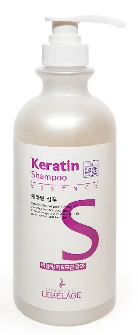 LEBELAGE Шампунь для поврежденных волос восстанавливающий КЕРАТИН Keratin Essence Shampoo