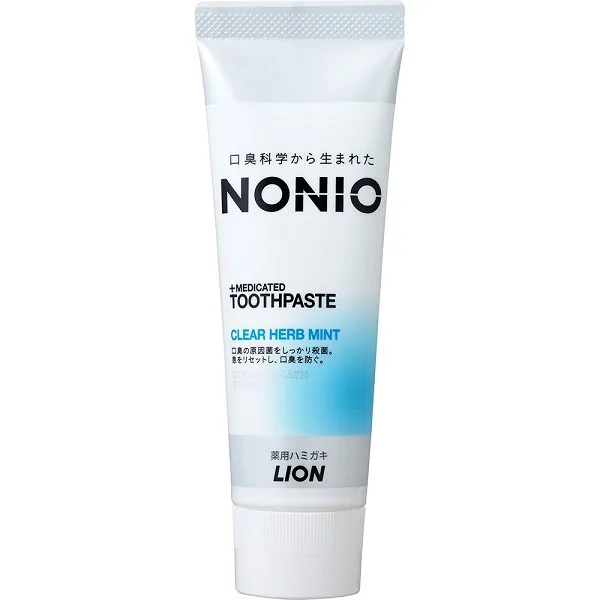 LION Профилактическая зубная паста NONIO для уд.неприятного запаха,отбеливания,очищения т предотвр.кариеса
