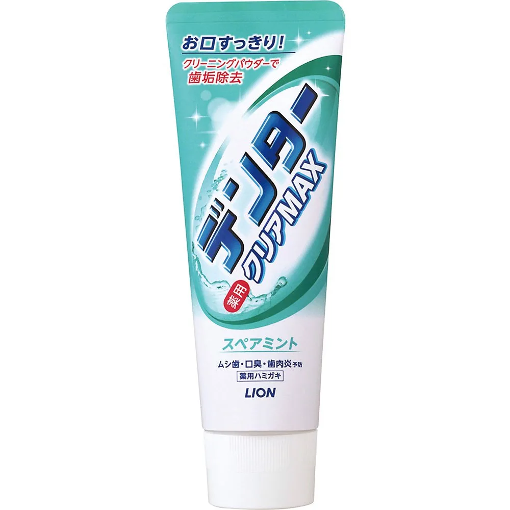 LION Зубная паста МЯТА Dentor Clear MAX Spearmint