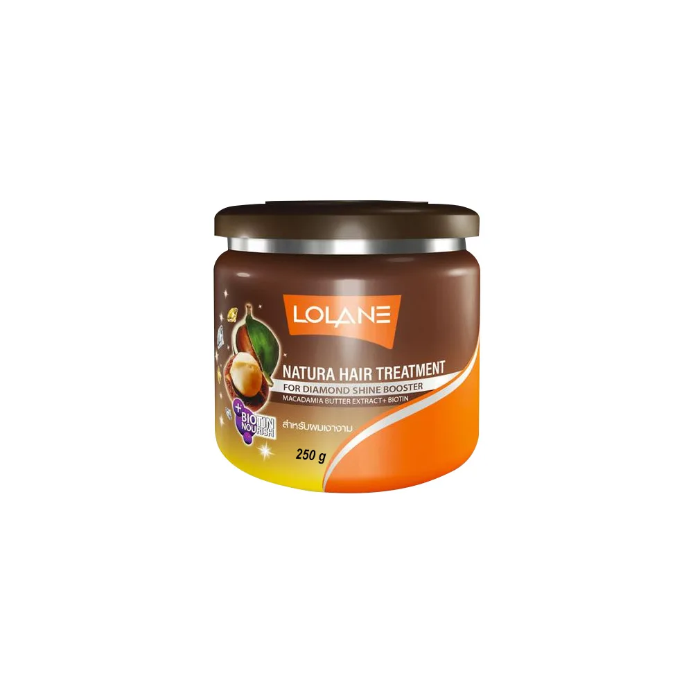 LOLANE Маска для ослепительно сияющих волос с маслом макадамии Lolane Mask hair treatment with macadamia oi
